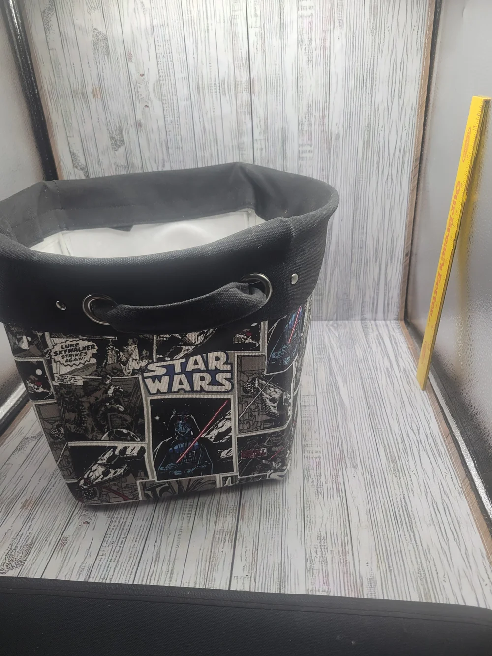 Star Wars Lot- Bin, Blanket, Diecast  X- Wing Fighter And Mixed Toys